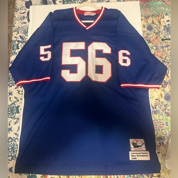 Mitchell & Ness Lawrence Taylor New York Giants 1986 Throwback Jersey Size 56 - Picture 1 of 4